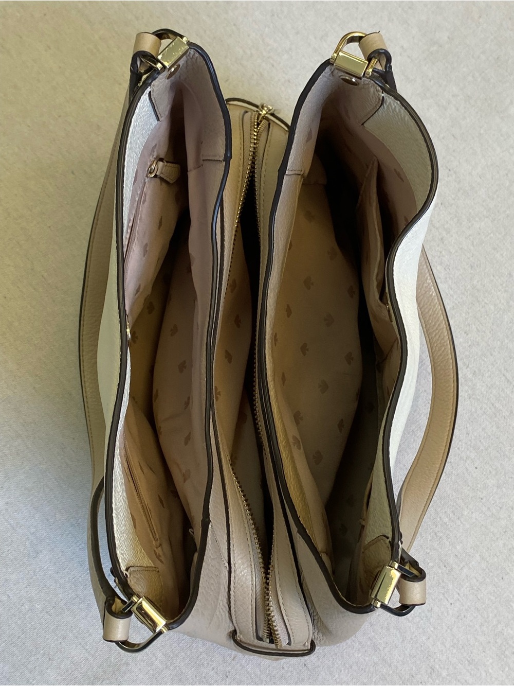 Kate Spade Leila Medium Pebbled Leather Shoulder Bag - Picture 12 of 16